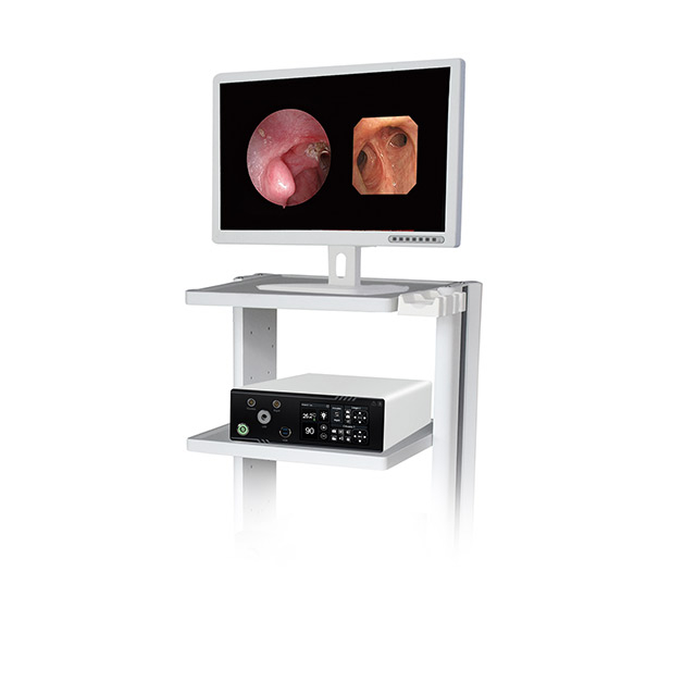 Sistema de endoscopia r&iacute;gido e flex&iacute;vel integrado com junta de lente dupla HD-820