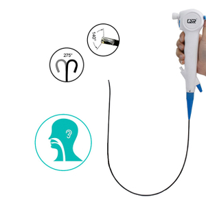 ENT परीक्षाहरूको लागि 2.8-5.8mm उच्च रिजोल्युसन Rhinolaryngoscope